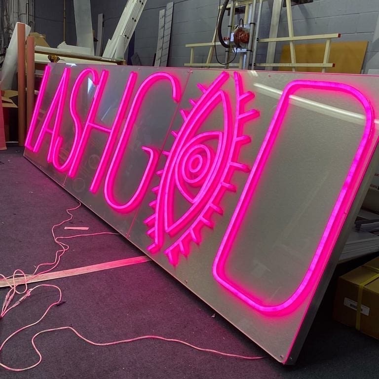 LASHGOD LED neon sign by 6ix Signs